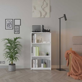 Hanah Home Ktp-130-Bb-1 Estantería Blanca